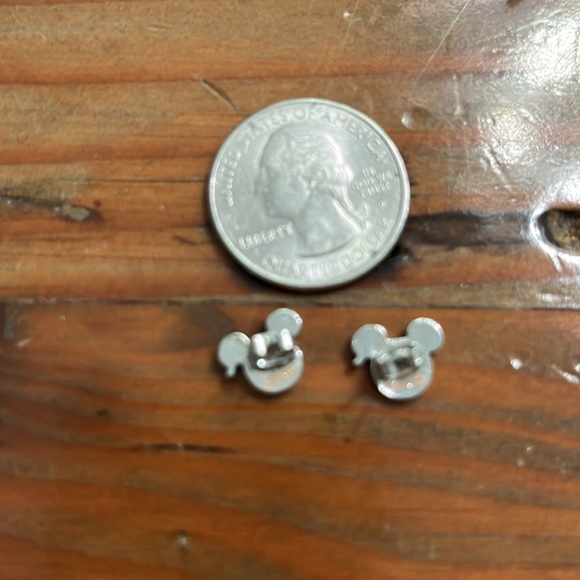 Disney Mickey Mouse Mummy Silver Tone Stud Earrings - Picture 5 of 5